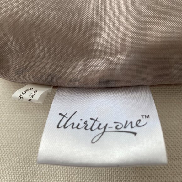 THIRTY-ONE BLUE STRIPED POUCH - Picture 2 of 5